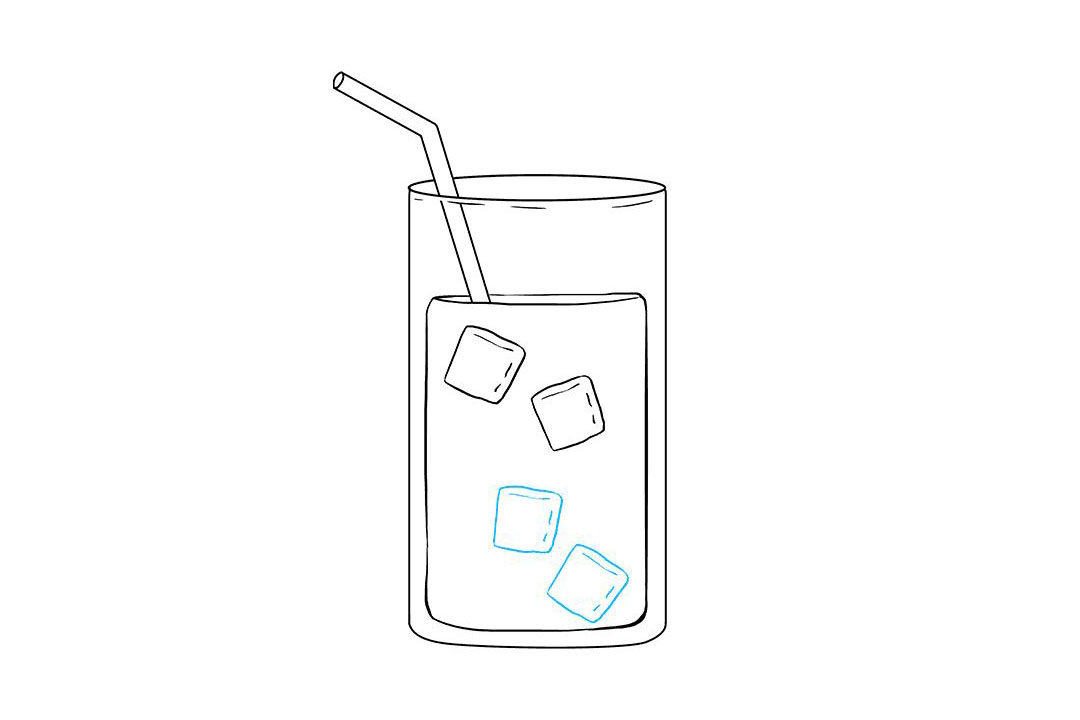 怎样画柠檬水