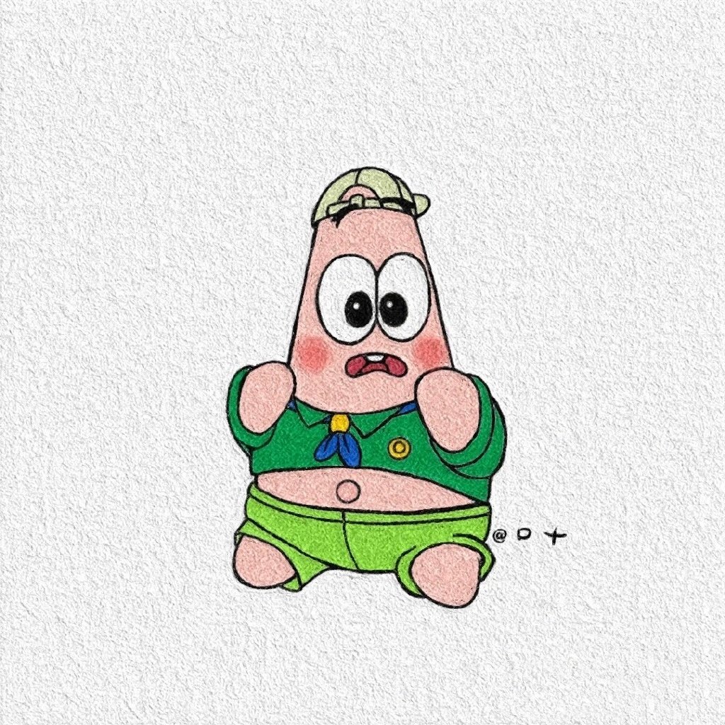 萌萌的海绵宝宝和派大星