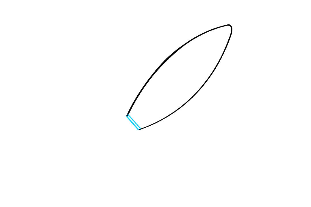 如何画飞行中的火箭简笔画