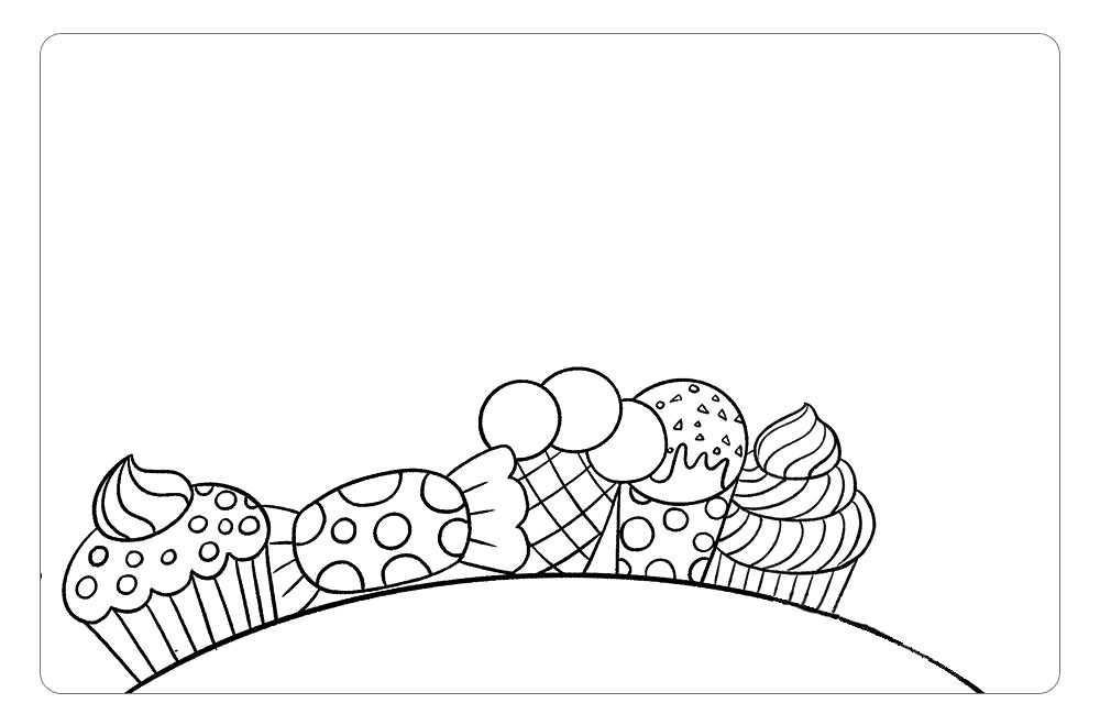 万圣节学画爱吃糖果的小怪兽