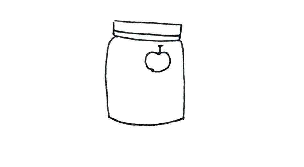 果酱简笔画画法