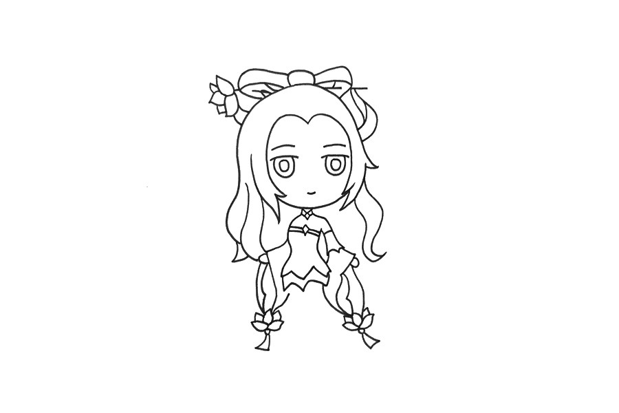 貂蝉怎么画