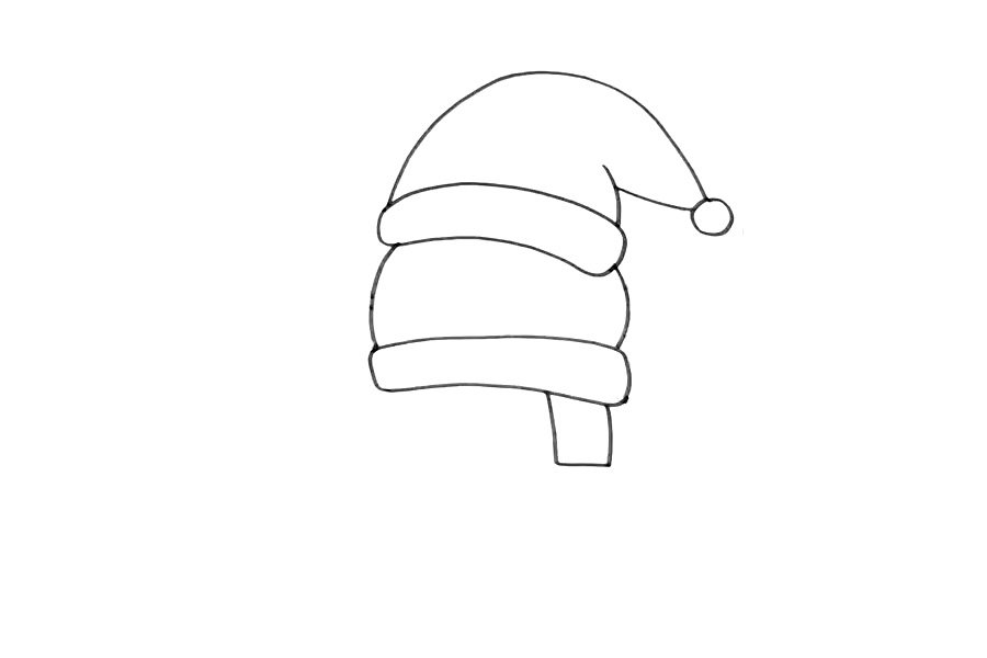 冬天雪人简笔画怎么画