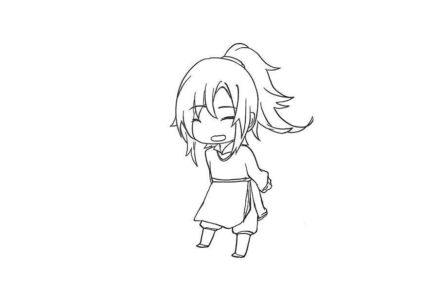 天官赐福 花城怎么画