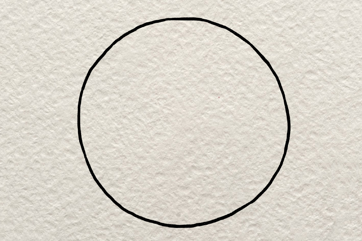 超简单维京风人物头像简笔画画法