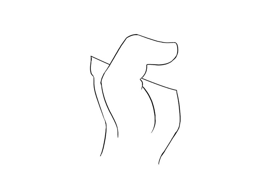 如何画拳头