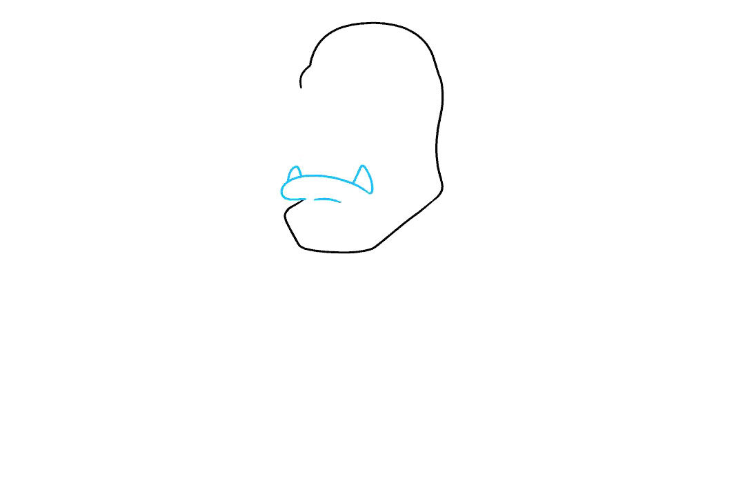 如何画绿巨魔简笔画