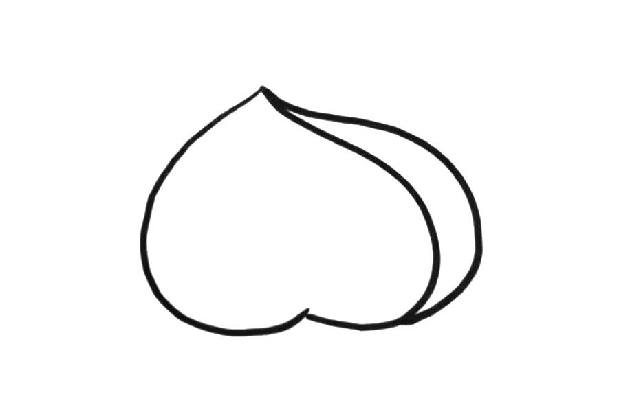 桃子怎么画