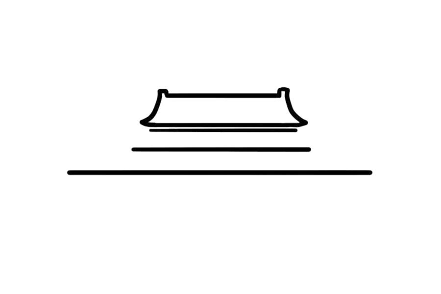 我爱北京天安门简笔画画法步骤