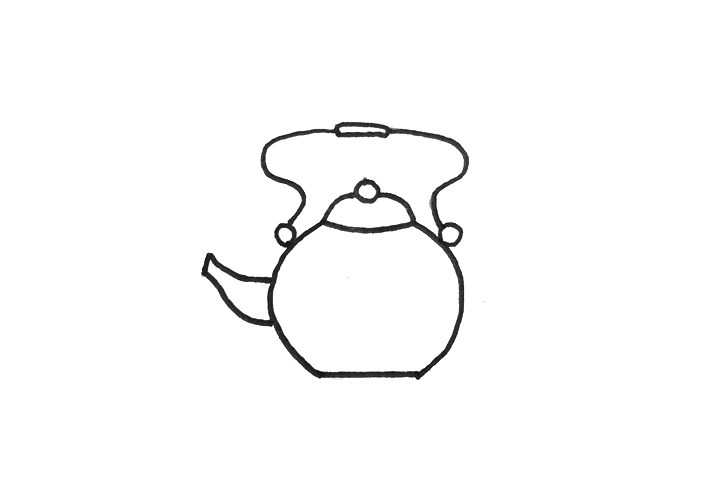 生活用品简笔画大全 水壶怎么画