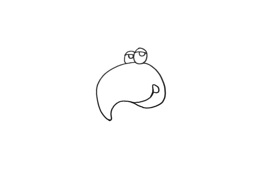 卡通乌鸦怎么画