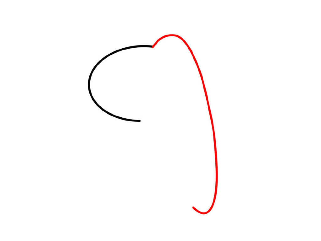 独角兽简笔画图解教程