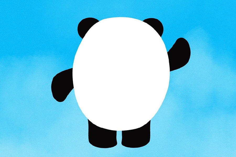 为奥运加油 冰墩墩简笔画教程