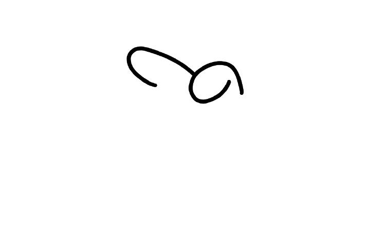 美乐蒂简笔画画法