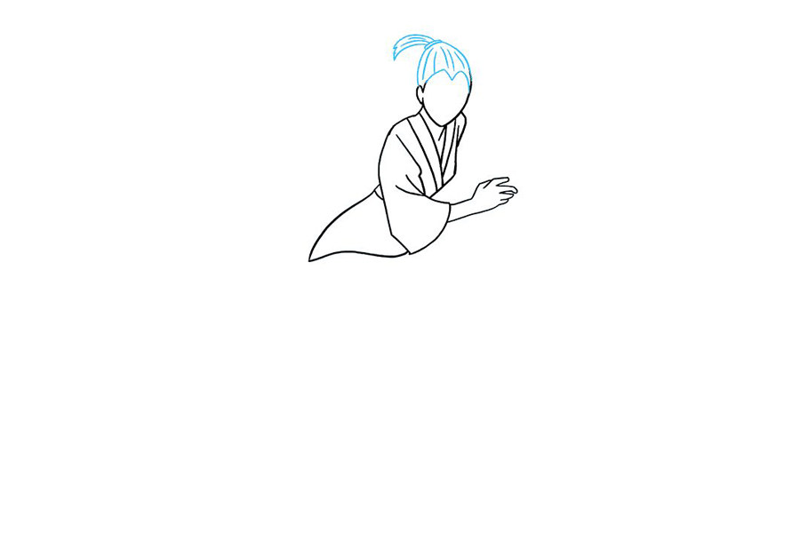 如何画武士