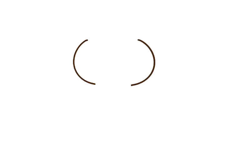 四步画可爱小鹿简笔画