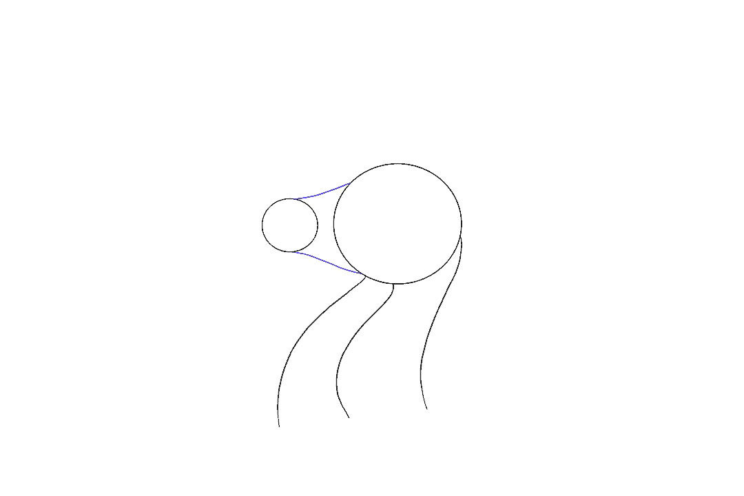 如何画龙首简笔画