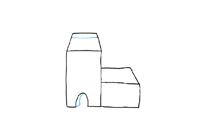 充满童趣的小房子简笔画教程4