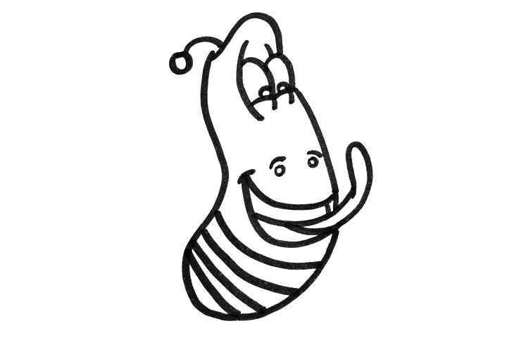 爆笑虫子怎么画