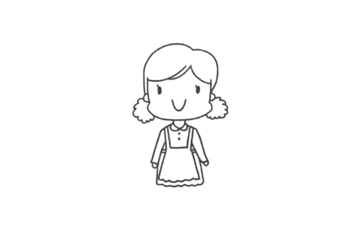 如何画温柔漂亮的妈妈