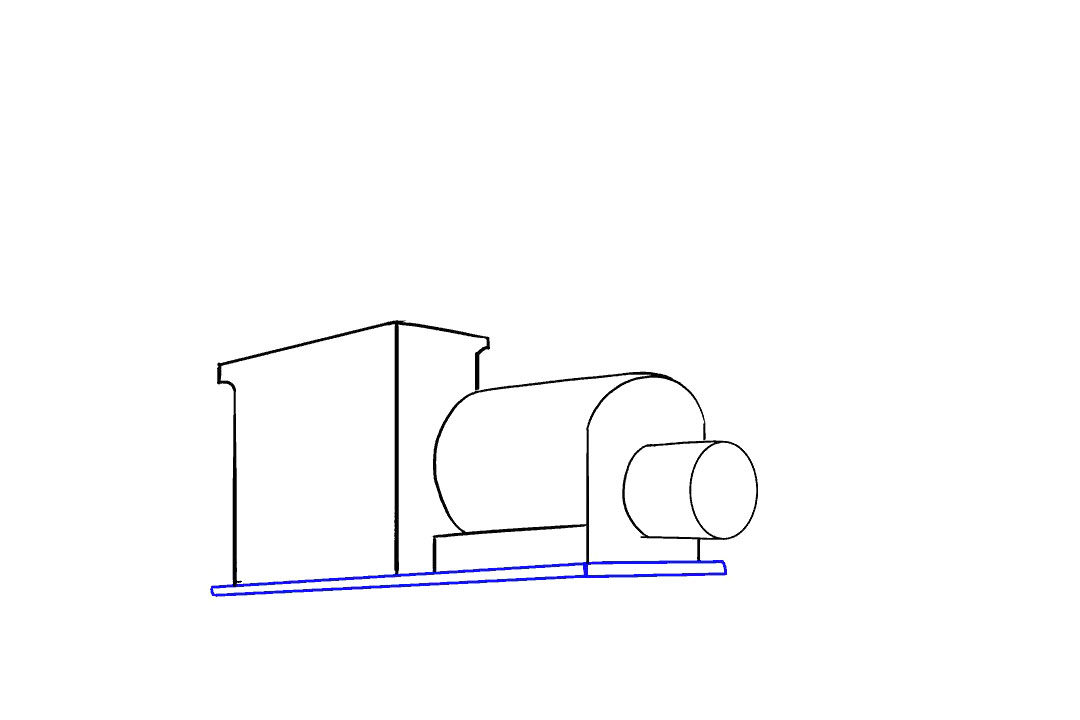 怎样画火车简笔画