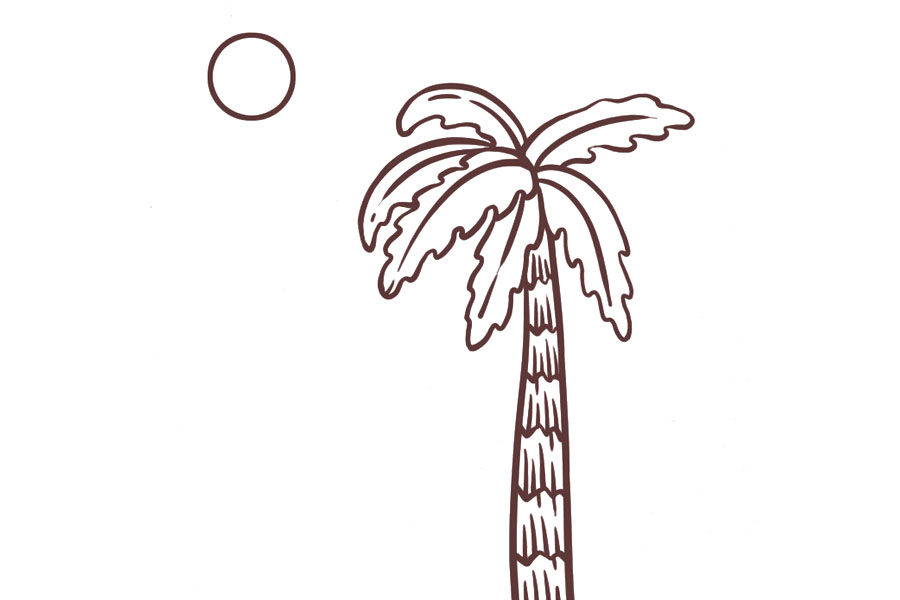 夏日小物简笔画图片