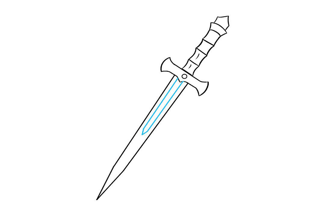 玩具宝剑怎么画