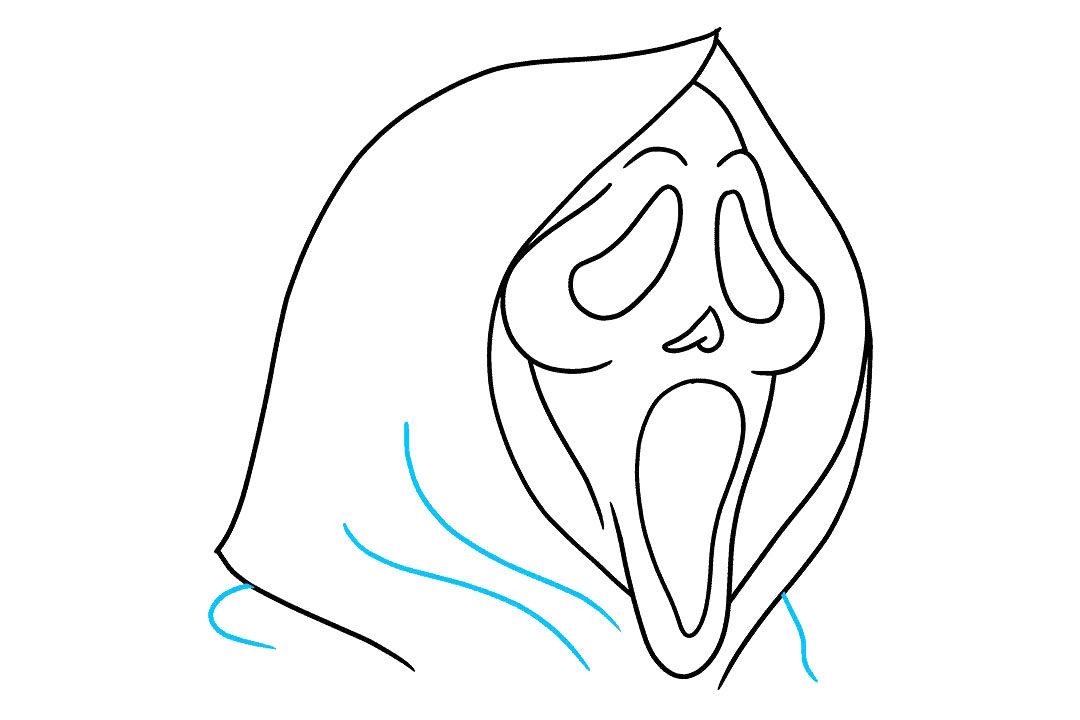 死神头像怎么画