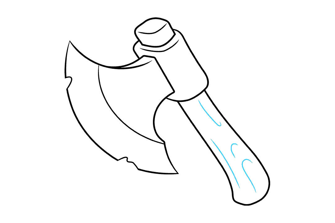 斧子怎么画