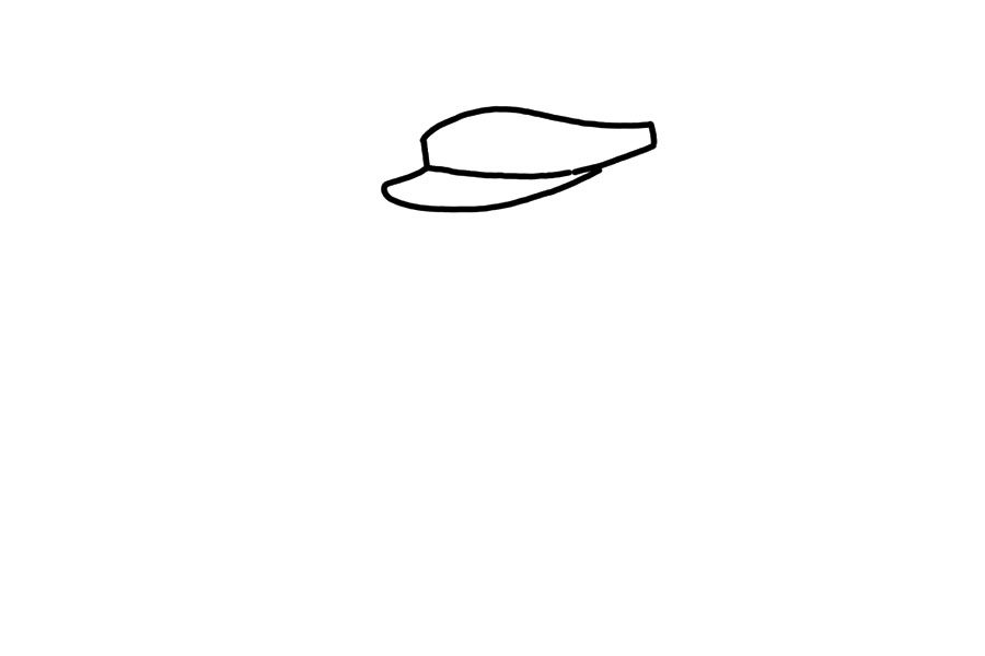 运动人物简笔画 打羽毛球的小女孩怎么画