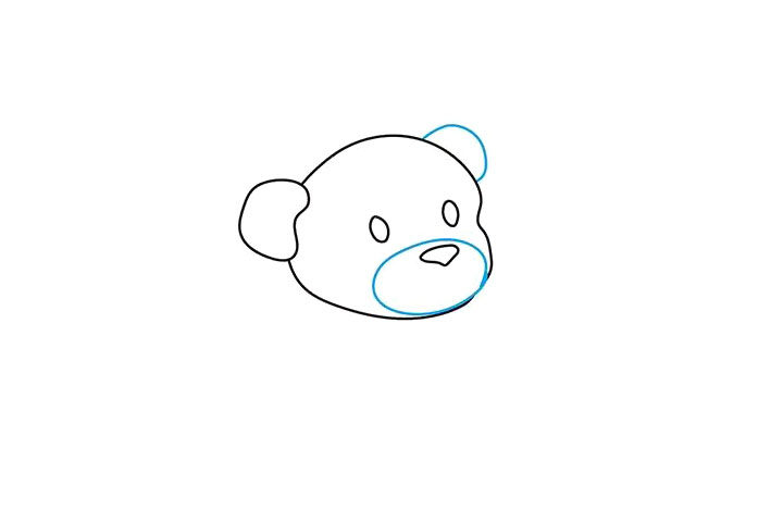 玩具熊怎么画