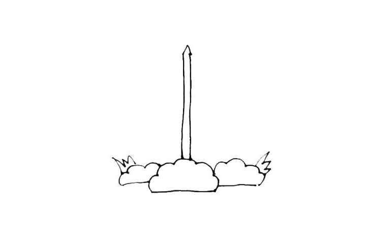 路标简笔画画法步骤