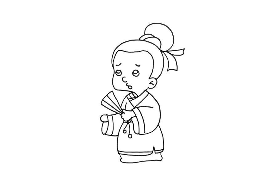 古代的人怎么画