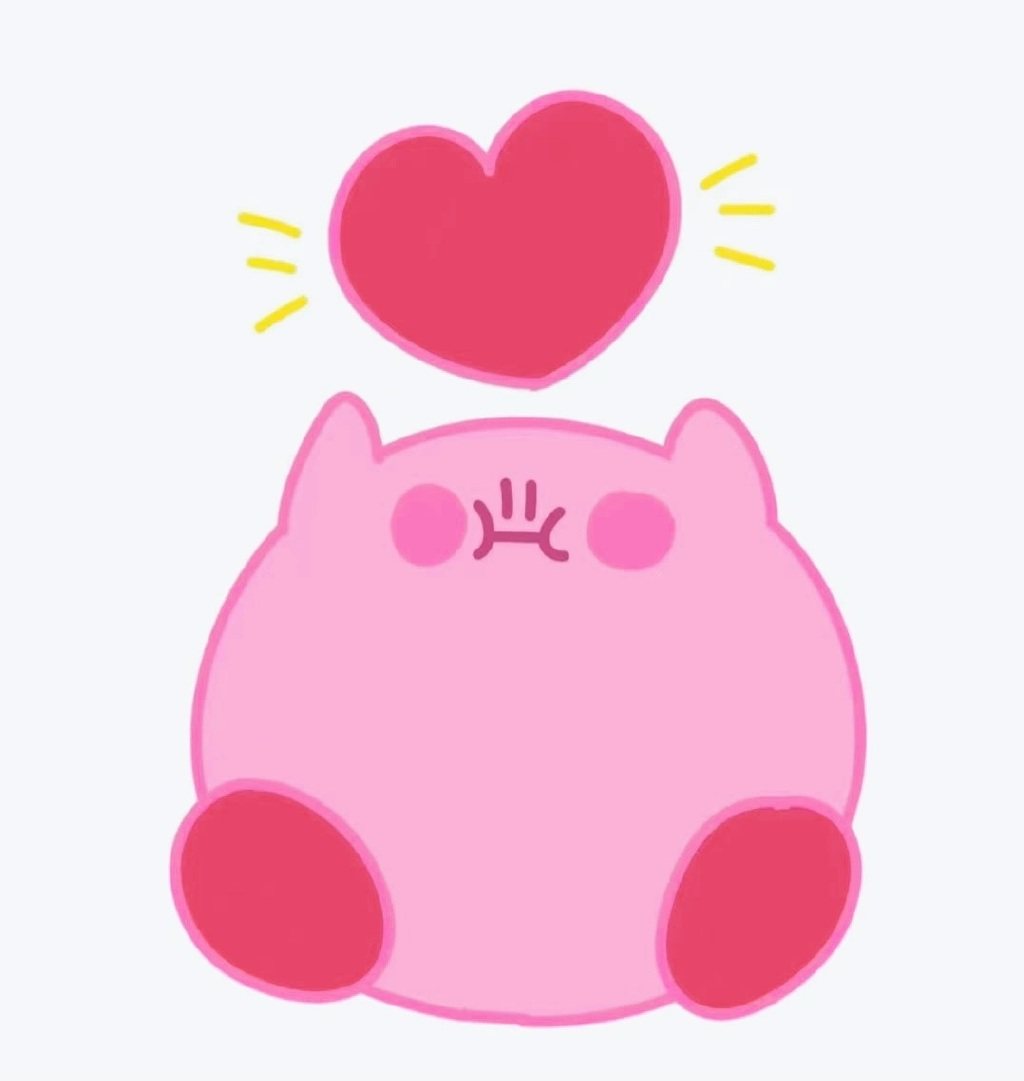 星之卡比头像简笔画图片