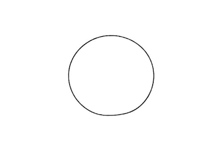 小猪气球简笔画画法步骤