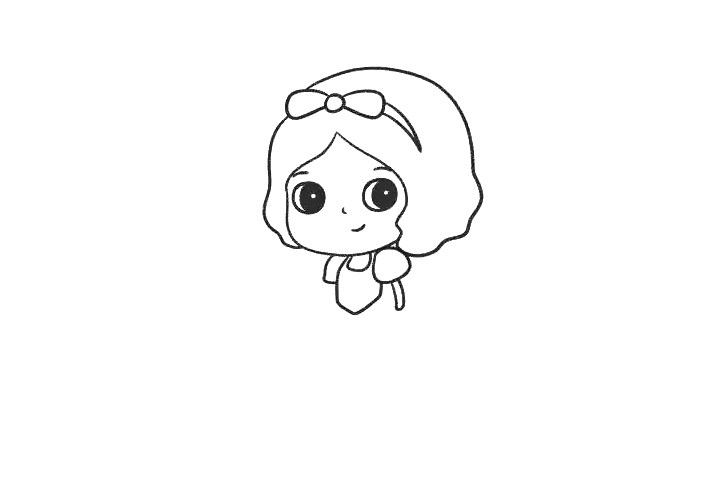 白雪公主怎么画