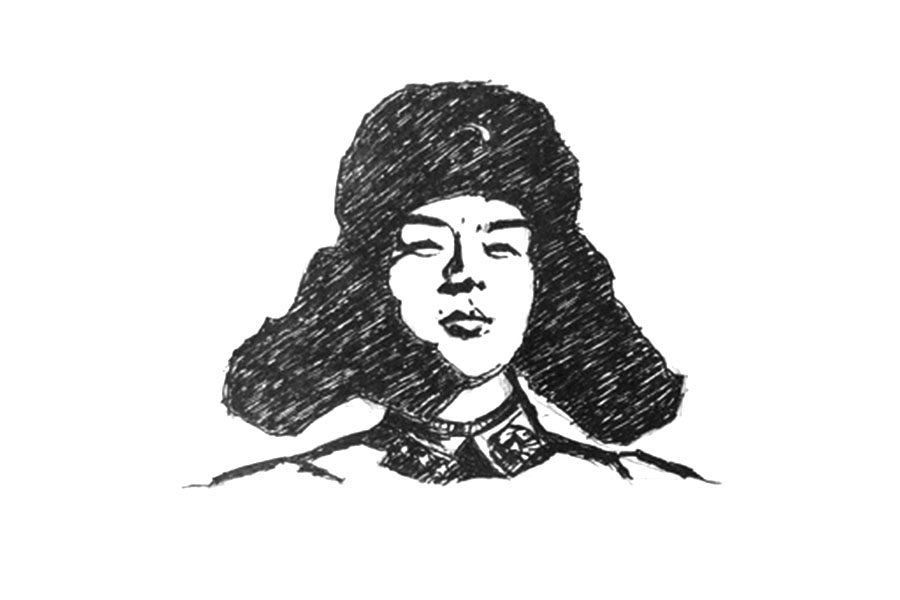 学习雷锋简笔画绘画素材