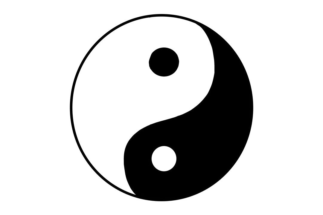 八卦太极图怎么画