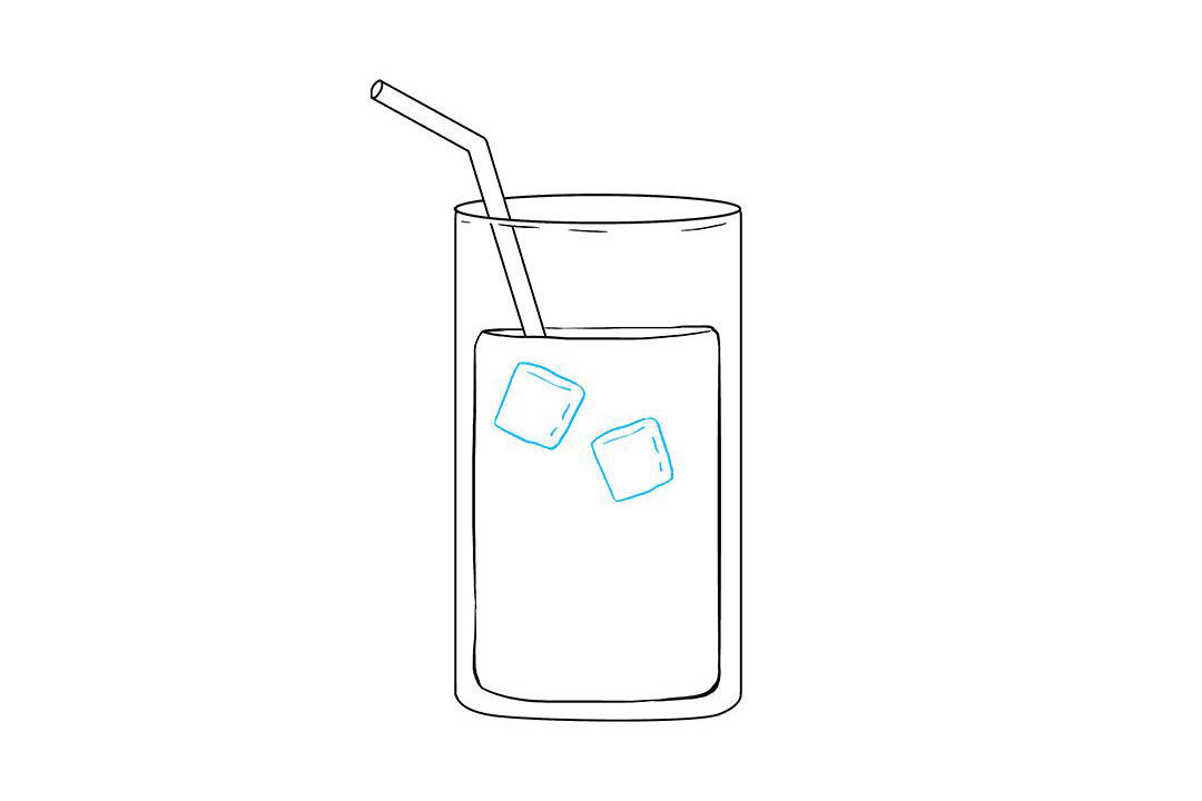 怎样画柠檬水