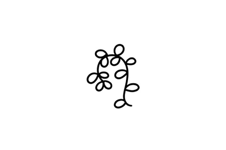 漂亮的小叶子简笔画画法