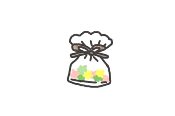 生活小物简笔画 香囊怎么画