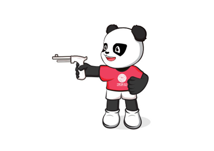 十四运吉祥物简笔画——熊熊
