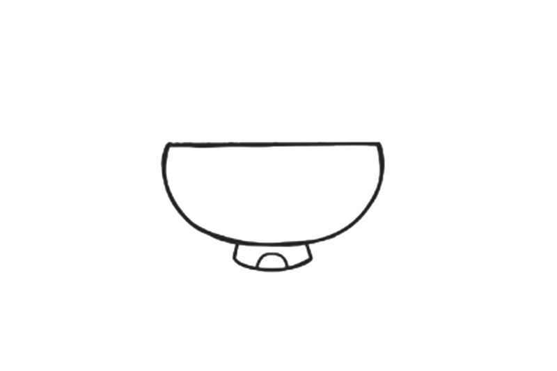 简单可爱火锅简笔画画法