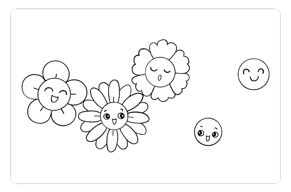 美丽的花园儿童画教程
