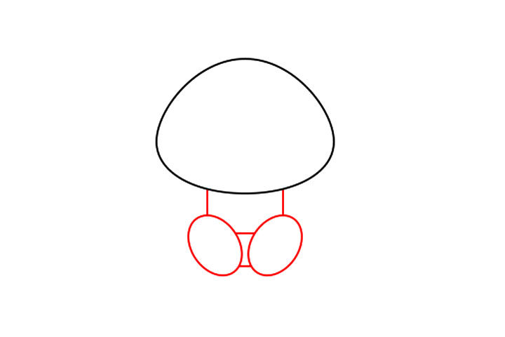 可爱婴儿简笔画画法步骤