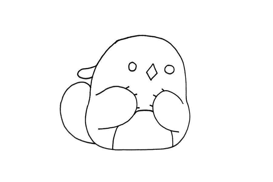 比丢怎么画