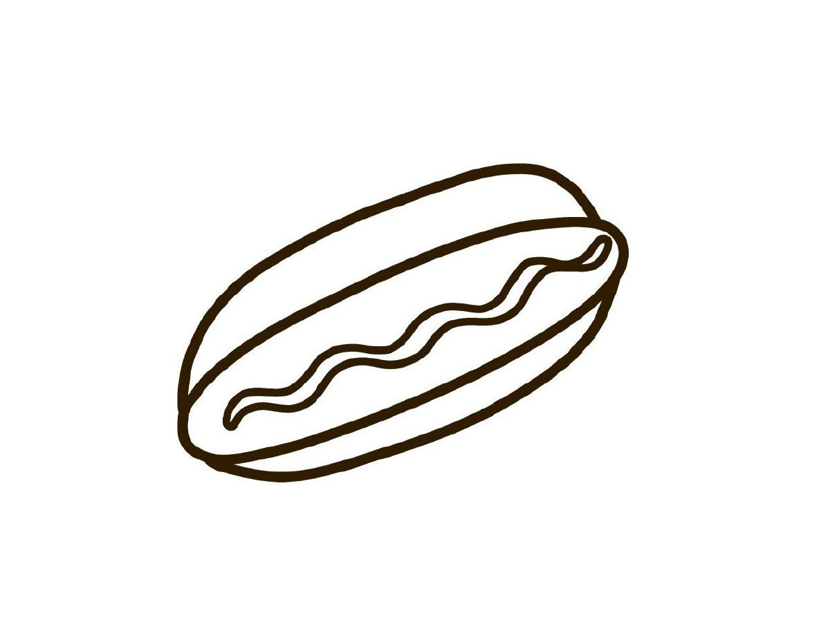 超好吃的美式热狗简笔画教程