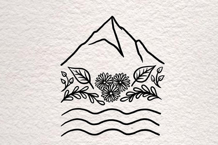 简单又漂亮的风景插画画法步骤