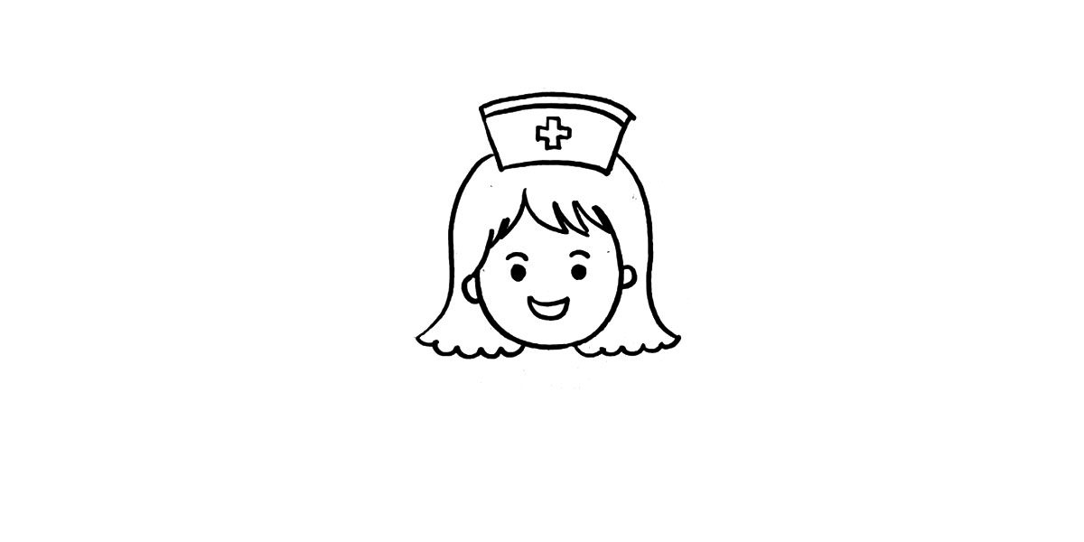 护士简笔画画法步骤