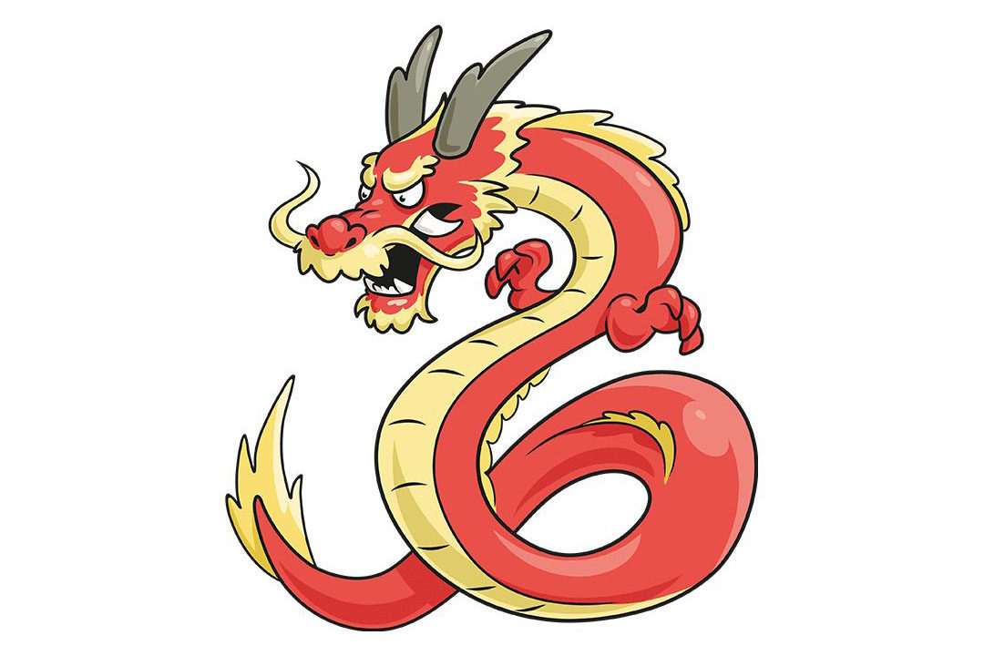 中国龙怎么画